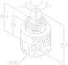 Ovládacie jednotka Kludi K36 7560700-00, 1 ks. Náhľad obrázku produktu 2