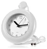 Badezimmeruhr, weiße Dusch Wanduhr, wasserabweisende,fürs Produktbild-Vorschau 1