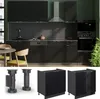 Spülenunterschrank Vicco Fame-Line Schwarz gestreift 80 cm Produktbild-Vorschau 5