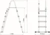 Flowclear™ Sicherheitsleiter 122 cm Produktbild-Vorschau 13