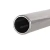 A close-up, side view of the end of a metal tube on a white background. Anteprima dell’immagine prodotto