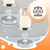 3x Porte-bougies, Cristal Porte-bougies en verre Set de 3 Voir les images du produit 8