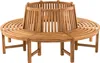 CLP Baumbank Novum rund teak Größe 200 cm Produktbild-Vorschau 1