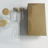 4er Set Transparenter Glasbecher 500ml mit Deckel Strohhalm Produktbild-Vorschau 19