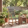 Schaukelstuhl HWC-P73, Garten Outdoor Wippstuhl Relaxstuhl Produktbild-Vorschau 10