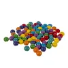 A pile of colorful small balls arranged on a white background. Voir les images du produit