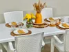 Set de repas d'extérieur avec table rectangulaire 200x95 cm Voir les images du produit 3