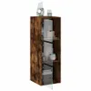 Nástěnná skříňka se skleněnými dvířky 35x37x100 cm Kouřový Náhled obrázku produktu 5