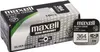 A box of Maxell 364 silver oxide watch batteries, with one battery shown separately. Náhľad obrázku produktu