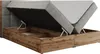 MKS MEBLE Boxspringbett 120x200 mit Bettkasten Eiche, Produktbild-Vorschau 5