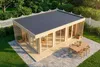 Alpholz Gartenlounge Viva B aus Holz in Naturbelassen mit Produktbild-Vorschau 8