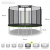 Trampolina ZIPRO Jump Pro Out | 12FT Ø 374 cm | Trampolina Podgląd zdjęcia produktu 8