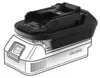 CELLONIC Adattatore per batteria compatibile con Makita Anteprima dell’immagine prodotto 1