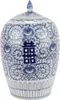 Fine Asianliving Chinesische Deckelvase Blau Weiß Porzellan Produktbild-Vorschau 1