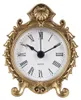 Clayre & Eef Horloge de table 10 cm Couleur or Métal Voir les images du produit 1