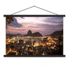 MuchoWow® Textilposter Brasilien - Abend - Rio de Janeiro Produktbild-Vorschau 1
