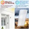 Jiubiaz Vordach brandneu 40x80cm Plexiglas und Fenster Produktbild-Vorschau 4