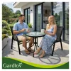 Gartenmöbelsets Balkon- und Gartenmöbelset, Tisch + 2 Produktbild-Vorschau 7