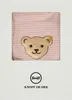 Steiff Decke Nicky, silver pink Produktbild-Vorschau 3