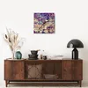 Wanduhr - Quadrat - Glasuhr - Graffiti modern - 40x40cm - Produktbild-Vorschau 7