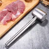 Tenderiser in acciaio inossidabile Martello per carne Anteprima dell’immagine prodotto 3