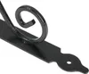 Regalwinkel mit Ornament in schwarz 190 x 140 mm Voir les images du produit 2