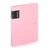 A pink binder on a white background. Podgląd zdjęcia produktu