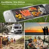 SunJas Holzkohlegrill, Edelstahl-Außengrill, tragbarer Produktbild-Vorschau 7
