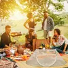 Relaxdays Ochranný kryt na potraviny, skladací kryt na Náhľad obrázku produktu 3