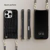 Funda para teléfono Nova Croco con cordón y tarjetero para Vista previa de la imagen del producto 6