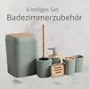 Badset 6-teilig, Badezimmer Zubehörset, Badaccessoires Produktbild-Vorschau 3