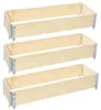 Garronda 3 pièces rehausse en bois pour palette caisse de Voir les images du produit 1