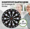 Dartscheibe Dartboard Soft Dart Set Dartspiel mit 6 Pfeilen Produktbild-Vorschau 6