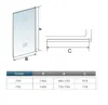 70x140cm Duschwand Badewannenwand Badewannenaufsatz Produktbild-Vorschau 6
