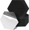 Aopunly 18 stuks Akustikplatten Hexagonal selbstklebend Produktbild-Vorschau 1