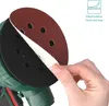 Navaris 100x Klett Schleifpapier rund für Exzenterschleifer Produktbild-Vorschau 3