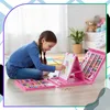 Set di colori e pennarelli per bambini, 208 pezzi, rosa Anteprima dell’immagine prodotto 8