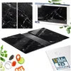 Vilde | Copripiastra per fornelli 2 pz. - 60x52 cm - Nero - Anteprima dell’immagine prodotto 9