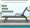 COSTWAY Sonnenliege Rattan bis 150kg, Gartenliege mit Produktbild-Vorschau 7