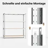 Scaffalatura per carichi pesanti Wiltec 160x60x180cm, Anteprima dell’immagine prodotto 10