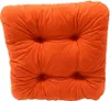 6er-Set Gepolsterte Stuhlkissen Orange 38x38x8 cm - 1333 Produktbild-Vorschau 2