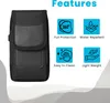 Cadorabo Handytasche mit Gürtelclip für LG L9 II in SCHWARZ Produktbild-Vorschau 2