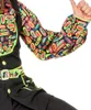 Hippie Hemd Herren Neon Popart Herren-Kostüm Größe: 48 Produktbild-Vorschau 3