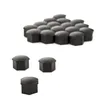 20x Radschrauben Kappen 17 mm schwarz für ALFA FIAT LANCIA Produktbild-Vorschau 6
