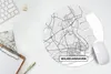 MuchoWow® Mauspad Mousepad Stadtplan - Deutschland - Karte Produktbild-Vorschau 5