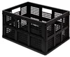 Really Useful Box Klappbox 45FBK 45l 39x28x57cm schwarz Produktbild-Vorschau 1