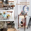 KOMFOTTEU Wózek barowy Globus, minibar na kółkach, stojak Podgląd zdjęcia produktu 4
