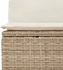 vidaXL 9-tlg. Garten-Sofagarnitur mit Kissen Grau Poly Produktbild-Vorschau 6