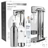 Aquafloow Edelstahl Bubbwater Sprudler – Set mit 2 Flaschen Produktbild-Vorschau 1