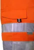 Herren Arbeitshorts Warnung Kurze Hose orange neon Produktbild-Vorschau 3